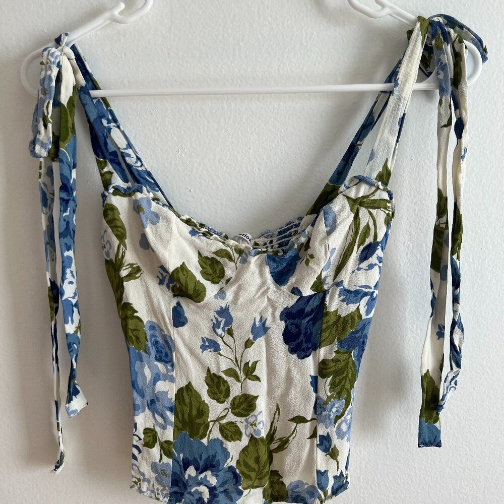 Reformation Floral Top